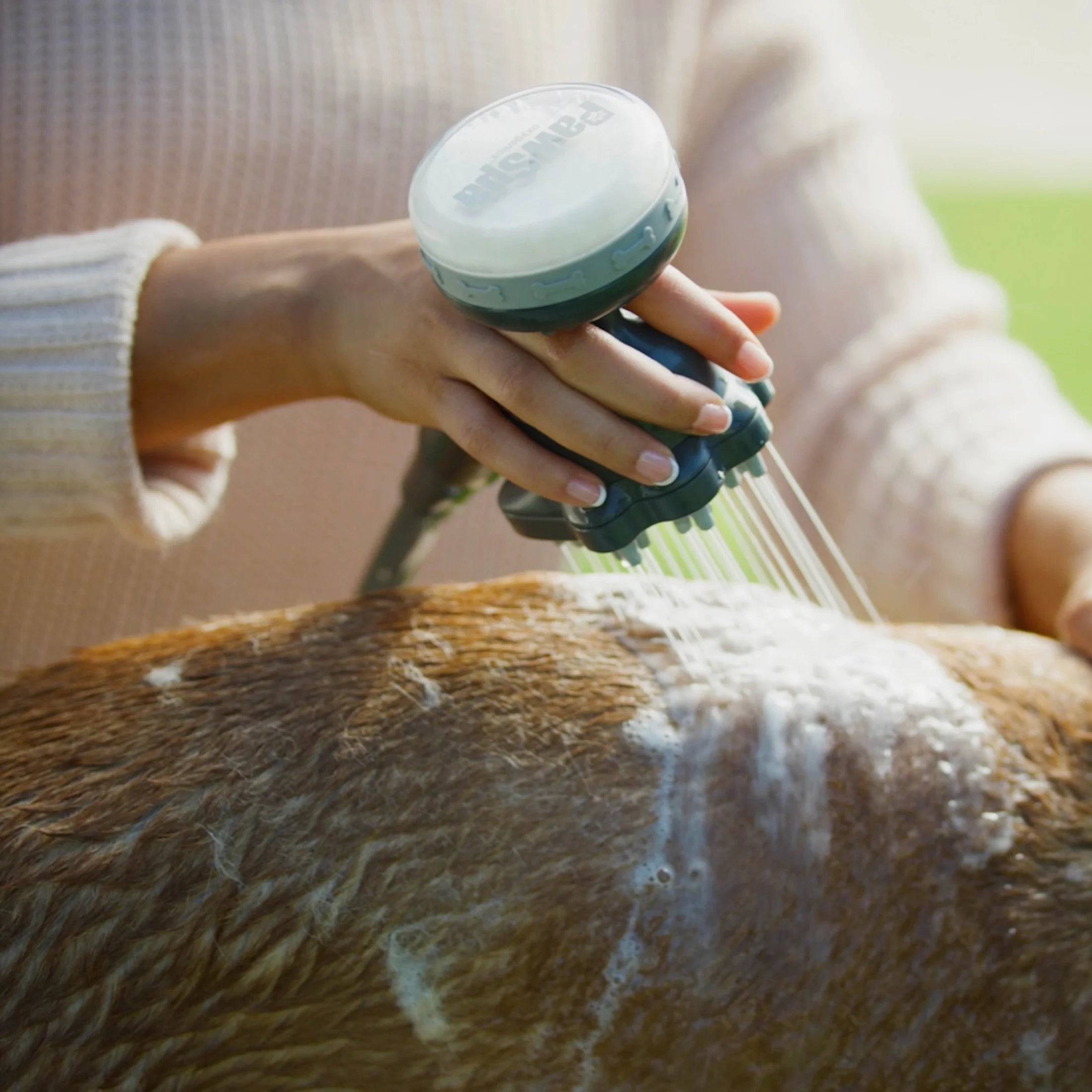 Pawspa Shampooch Dog Bathing Kit, Pet Shower Sprayer & Grooming Hose for Indoor/Outdoor Use