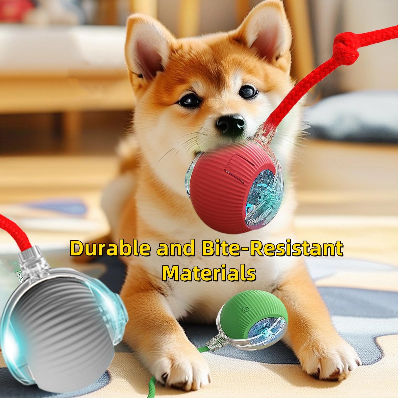 Automatic Rolling Dog Ball Rechargeable