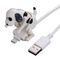 Stray Dog Charging Cable Dog Smartphone USB C Cable Type-C Phone Charger Mini Humping Spot Dog Cable with Touch Switch