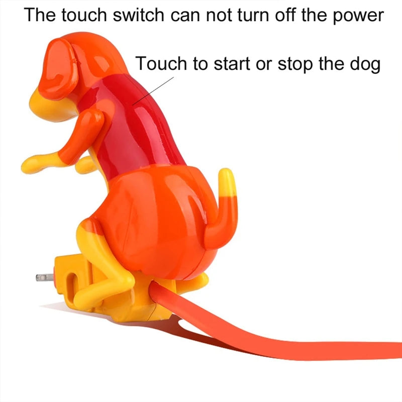 Stray Dog Charging Cable Dog Smartphone USB C Cable Type-C Phone Charger Mini Humping Spot Dog Cable with Touch Switch