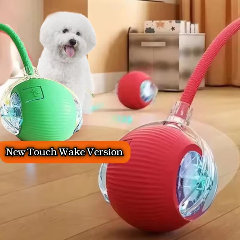New Dog Interactive Ball Toy,Automatic Rolling Dog Ball Rechargeable,Smart Puppy Interactive Toy,Intelligent Balls Toy for Dogs