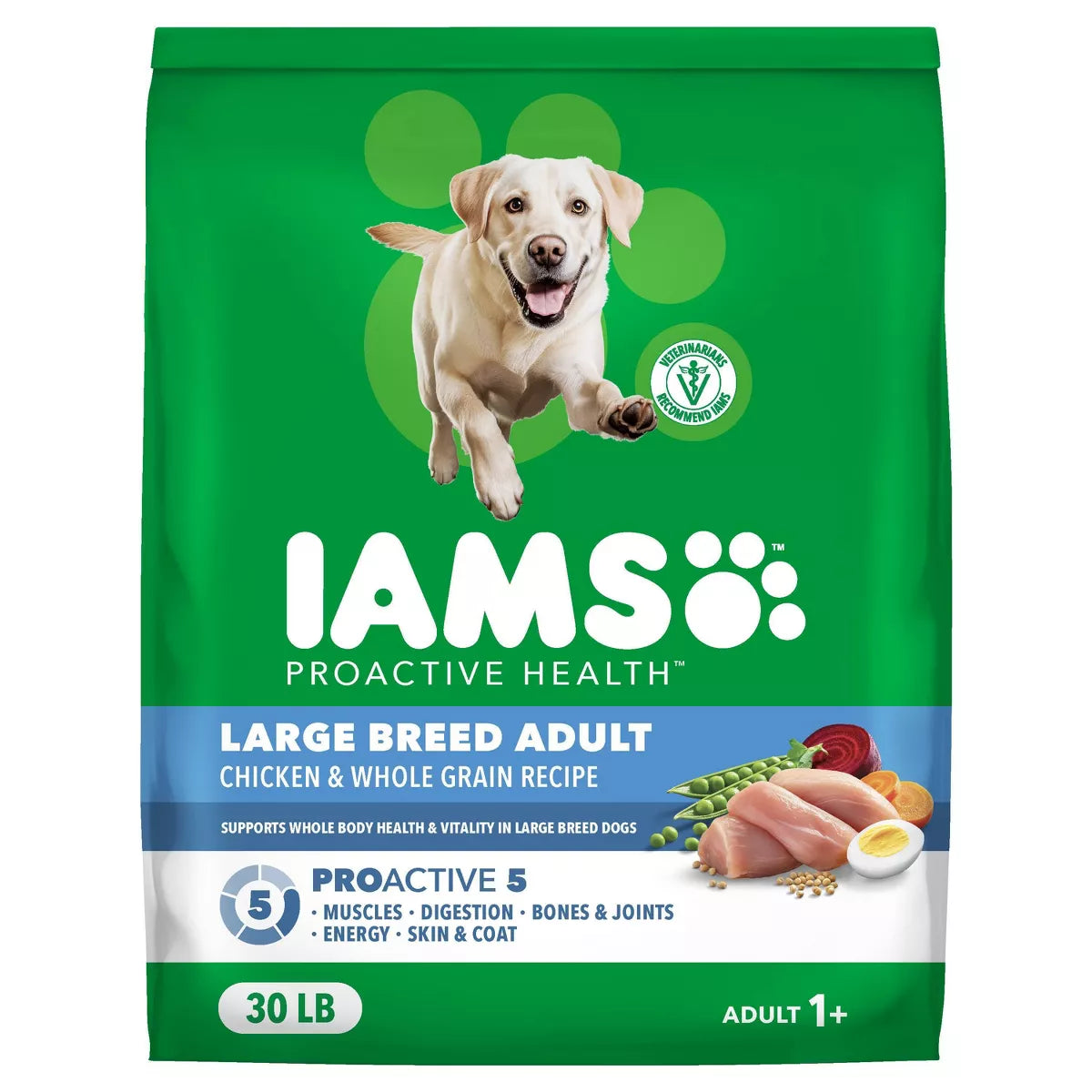 IAMS Proactive Health Chicken Flavor Whole Grain Dry Dog Food