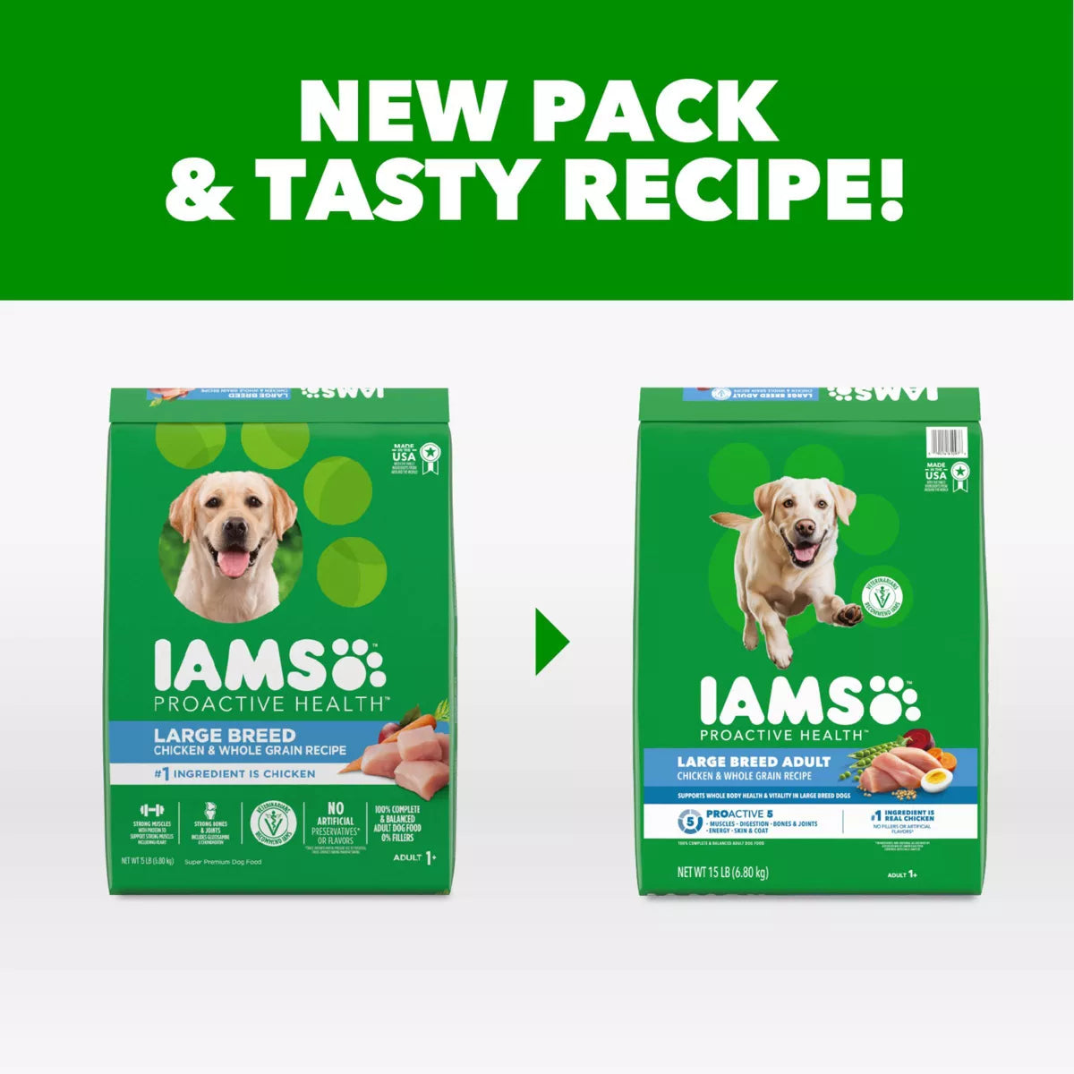 IAMS Proactive Health Chicken Flavor Whole Grain Dry Dog Food
