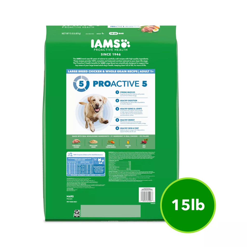 IAMS Proactive Health Chicken Flavor Whole Grain Dry Dog Food